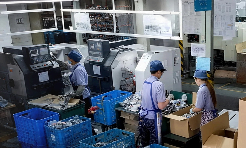 Meituo precision machining workshop