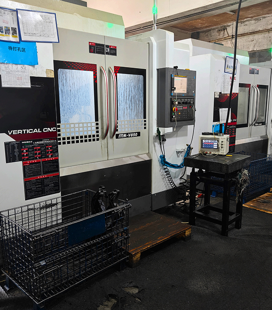 Machine used for processing iron casting parts