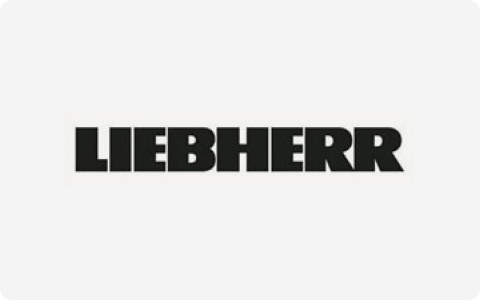 Logo of Liebherr, a German brand working with Meituo on precision metal components.