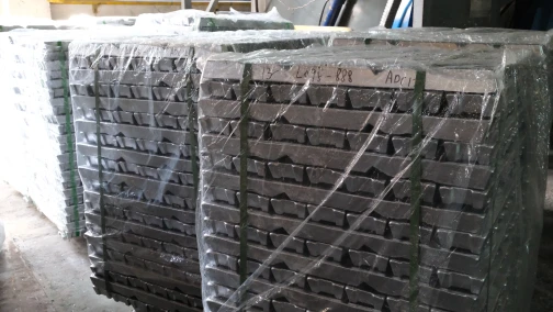 Aluminum ingot raw materials for washing machine duct die casting