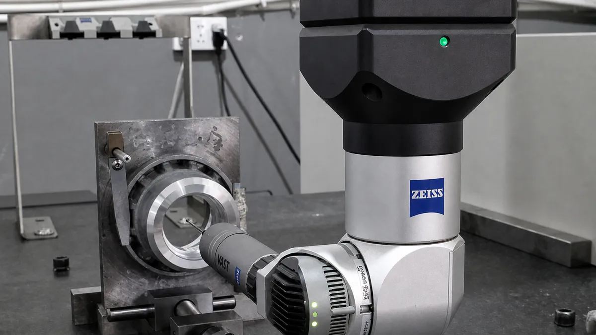 Die casting CNC machining and CMM inspection at Meituo